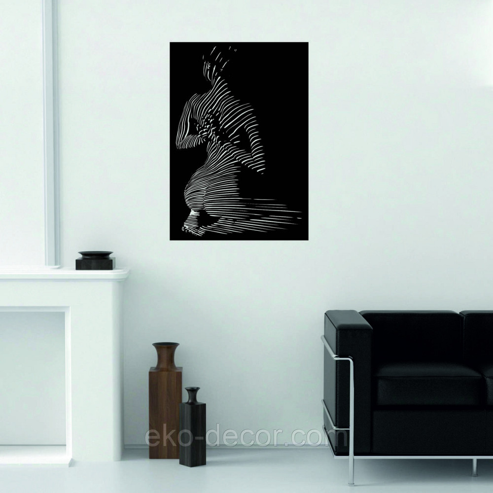 Декоративное настенное Панно «Женское тело», Декор на стену Киев - изображение 4