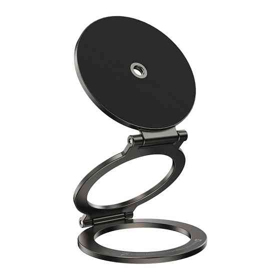 Автотримач для телефона HOCO H102 Whale magnetic ring holder(multi-scene) Metal Grey Одеса