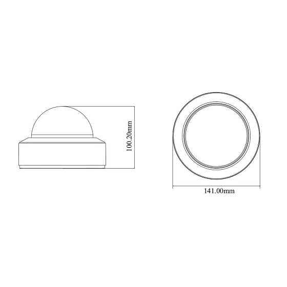 IP-відеокамера 4Mp TVT TD-9543S4-C(D/AZ/PE/AR3) f=2.8-12mm з мікрофоном (77-00450) Київ
