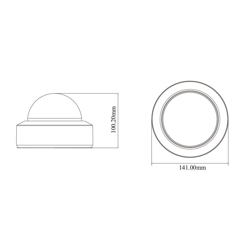 IP-відеокамера 4Mp TVT TD-9543S4-C(D/AZ/PE/AR3) f=2.8-12mm з мікрофоном (77-00450) Київ - фото 3