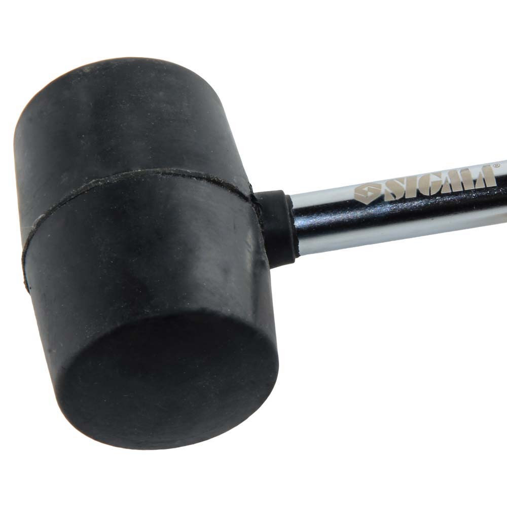 Sigma Киянка резиновая чёрная 225г металлическая обрезиненная рукоятка SIGMA (4317461) Коломия - фото 4