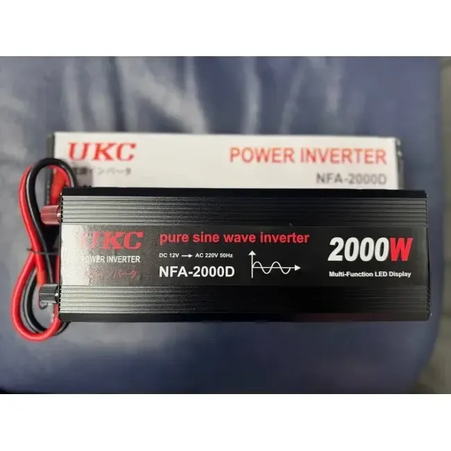 Інвертор синусоїда AC/DC Sine 2000W 12V, перетворювач 12V–220V чиста синусоїда, 2000Вт Одеса - фото 2