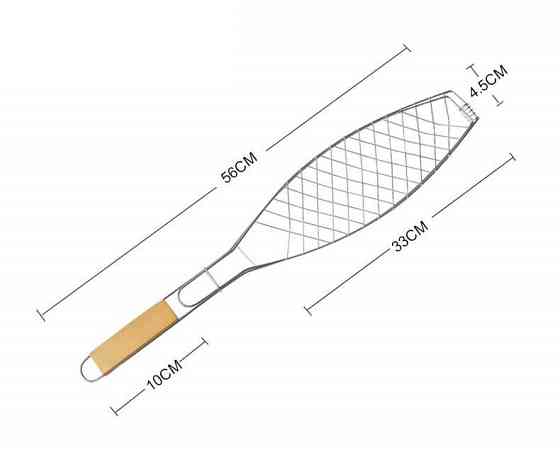 Решетка гриль для рыбы GRILLI 9631 Код: 009631 Ровно