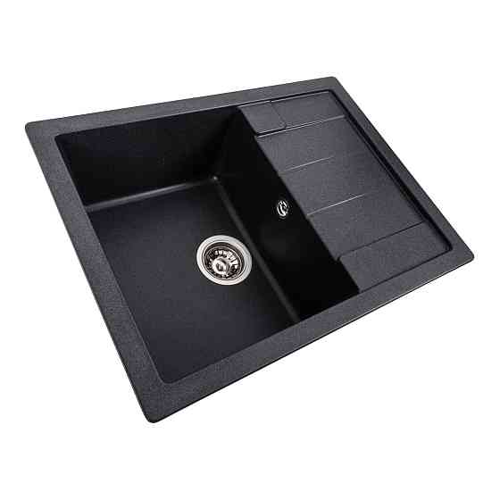 Гранітна мийка для кухні VALESO INTENSO 6550 матова Карбон Коломыя