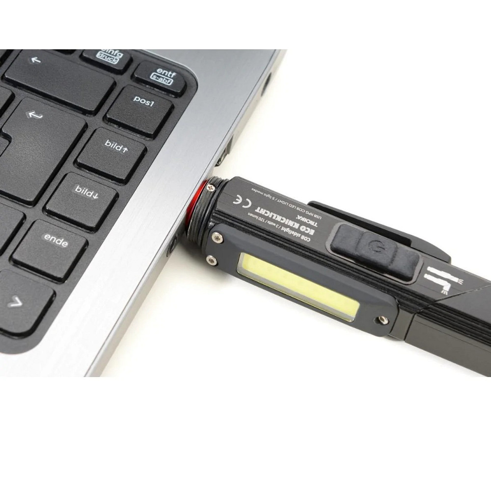 Фонарь гибкий многофункциональный Troika с красным светом 150лм Титан Киев - изображение 7