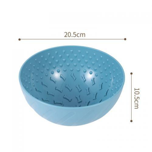 Миска для собак WahoPet для медленного кормления, голубая Винница - изображение 2