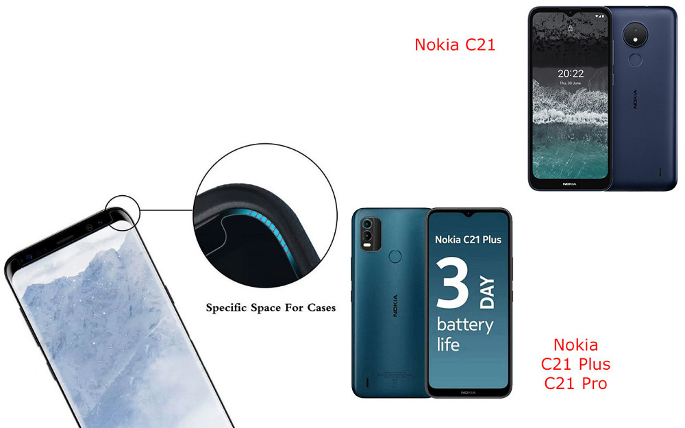 Захисне скло HyperGlass Pro для Nokia C21, C21 Plus, C21 Pro – максимальна чутливість та захист Київ - фото 3
