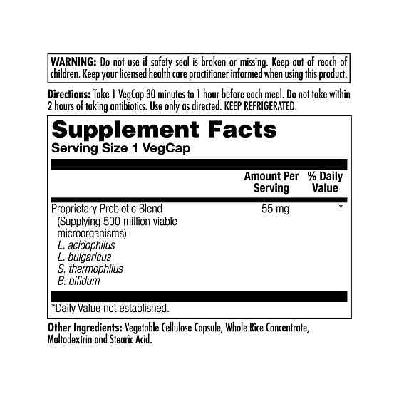 Пробіотик KAL Acidophilus Probiotic 4 100 капс Київ