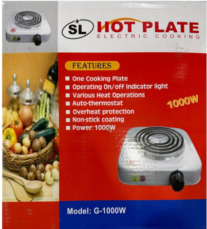 Електропліта Hot Plate G-1000W спіральна Дніпро