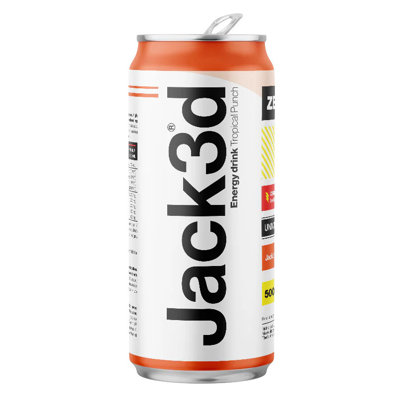 Jack3D Energy 500ml (Tropical punch) Луцк - изображение 1
