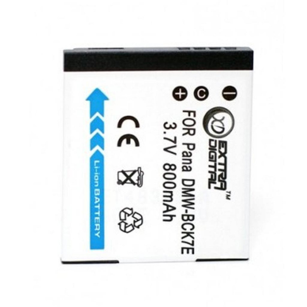 Аккумулятор к фото/видео Extradigital Panasonic DMW-BCK7 (DV00DV1347) Винница - изображение 1