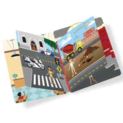 Набор для творчества Melissa&Doug Объемные наклейки Профессии (MD9426) Винница