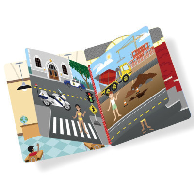 Набор для творчества Melissa&Doug Объемные наклейки Профессии (MD9426) Винница - изображение 3