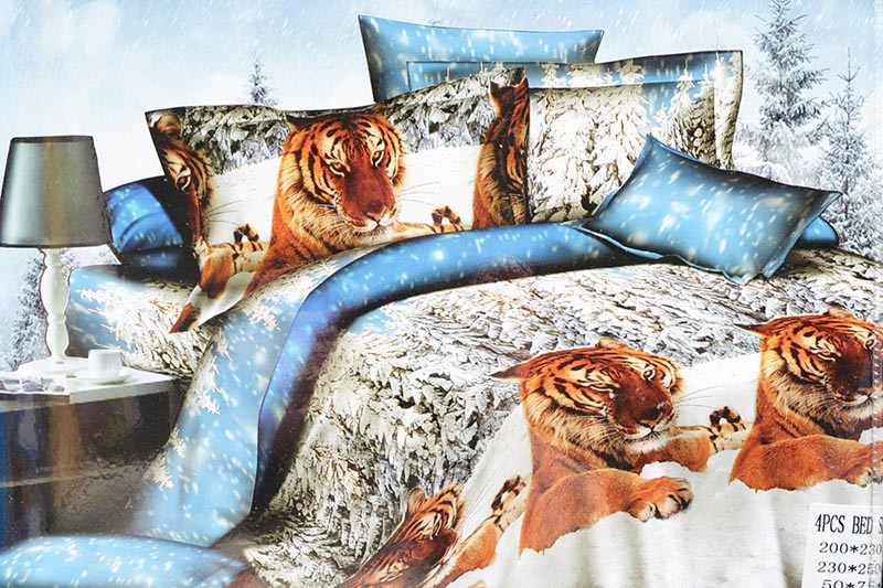 Комплект постельного 3D белья, двухспальное, евро Одесса - изображение 1