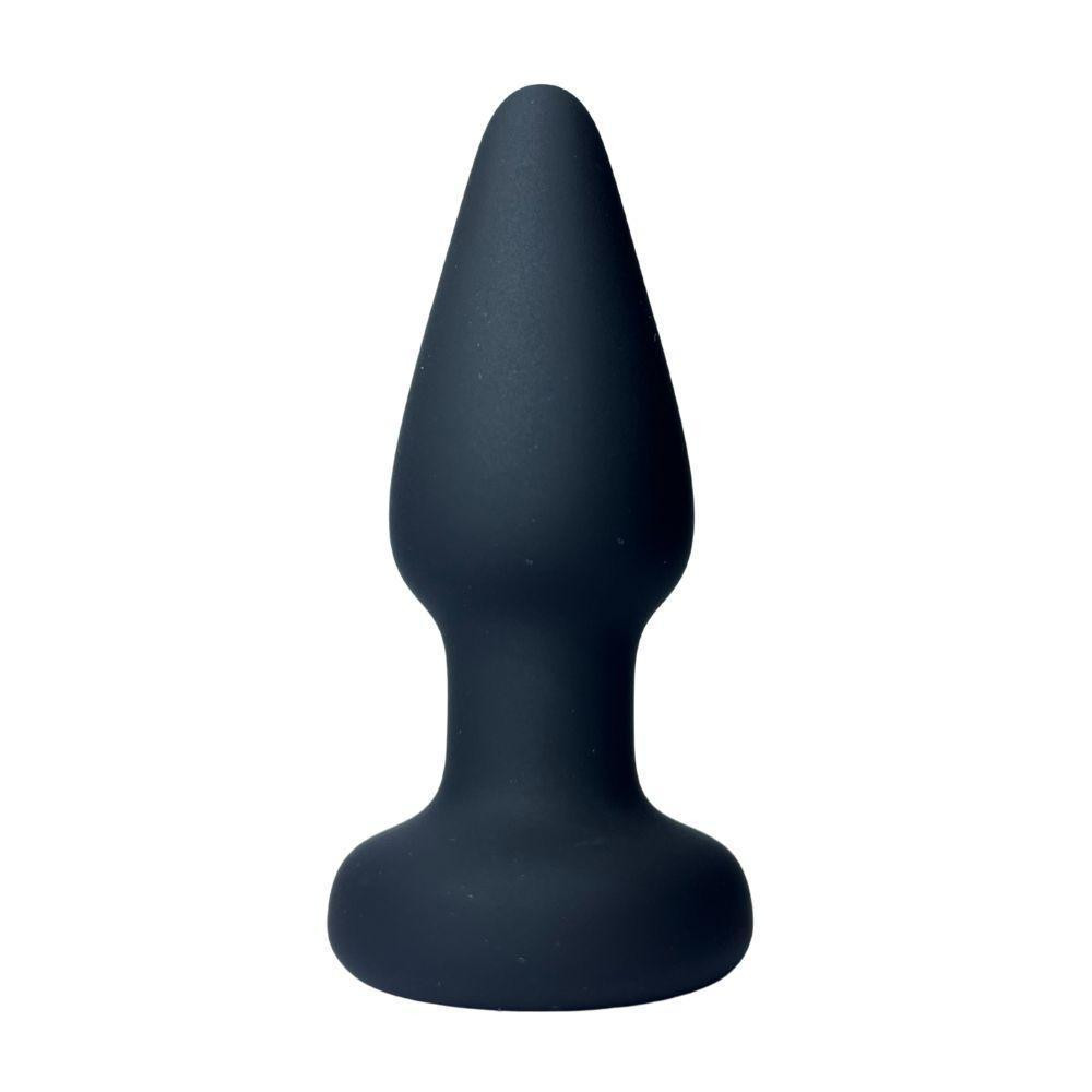 Анальная пробка Passion Play с RGB-подсветкой, чёрная, 8.6 х 4 см Sex Aura Киев - изображение 3