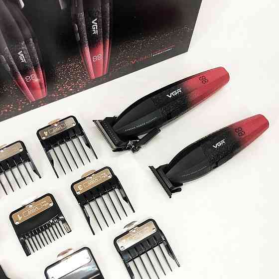 Машинка для стрижки голови VGR V-640, Хороший бездротовий триммер, Електромашинка для волосся FQ-25 Львів
