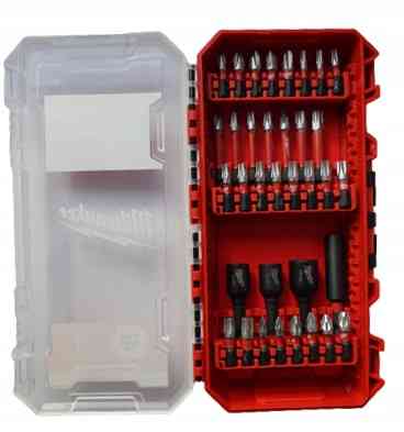 Набір біт SHOCKWAVE PACKOUT MILWAUKEE, (35шт), пластиковий кейс Одеса