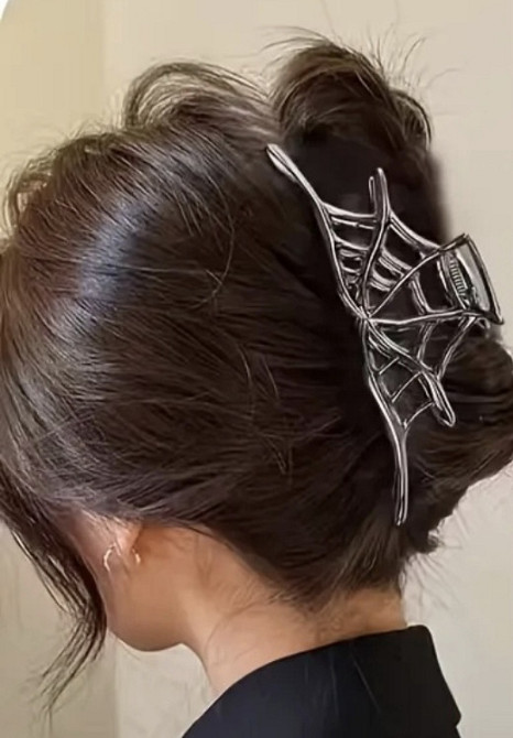 Шпилька-крабик для волосся "Павутина" Сміла - фото 1