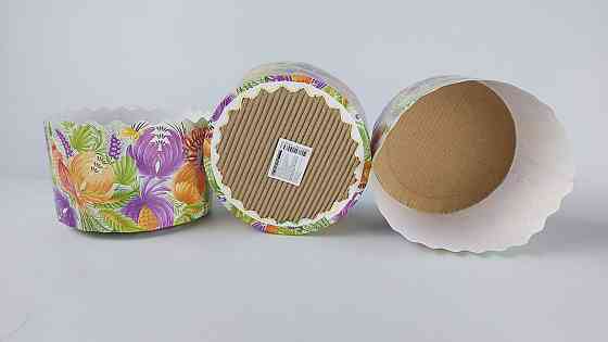 Форми паперові для куліча (85*130) Петрикова (400 гр) (50 шт.) Харків