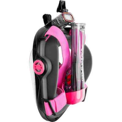 Маска для плавания Aqua Speed Spectra 2.0 9912 чорний, рожевий 247-19 S/M (5908217699121) Винница