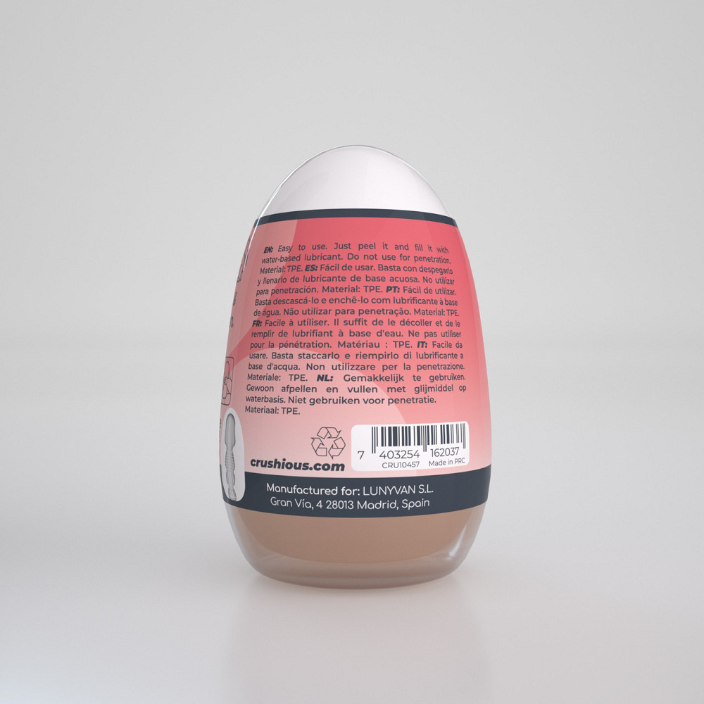 Мастурбатор-яйцо, рот CRUSHIOUS EZY EGG THE Mouth, реалистичный Sex Aura Киев - изображение 3