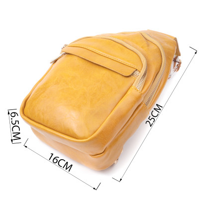 Сумка Vintage З гладкої екошкіри Жовта (22769) Вінниця - фото 7