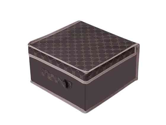 Короб для зберігання речей 30*30*16 Brown ТМ Кириченко Solmir Київ