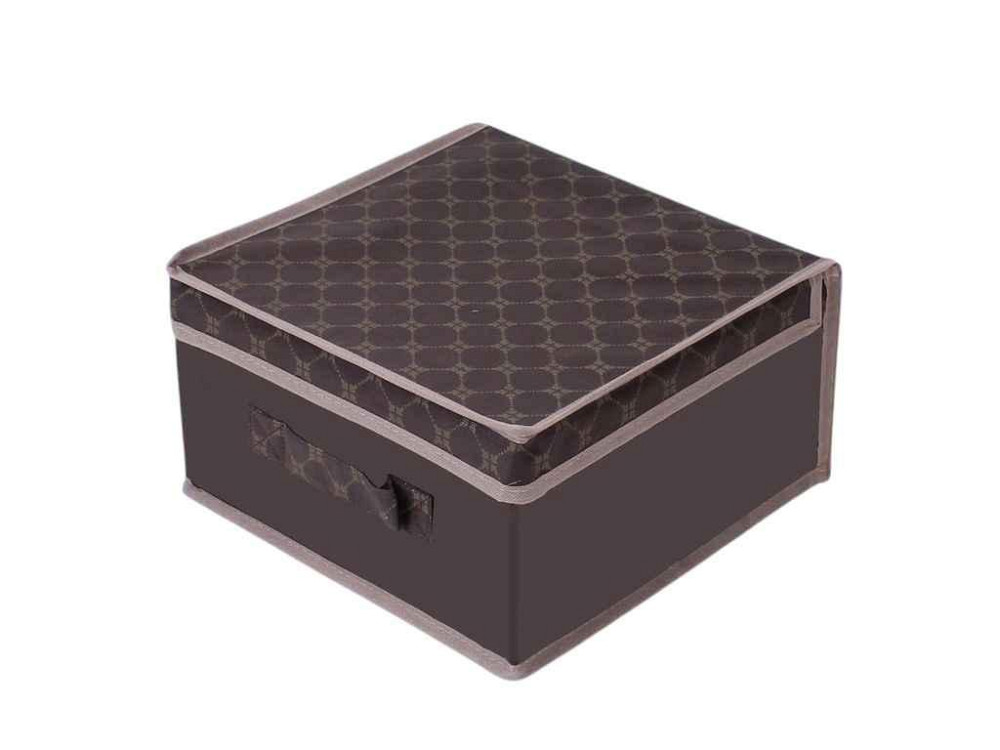 Короб для зберігання речей 30*30*16 Brown ТМ Кириченко Solmir Київ - фото 1
