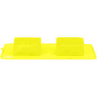 Посуда для собак WAUDOG Silicone Миска складная 385х230х50 мм желтая (50808) Винница