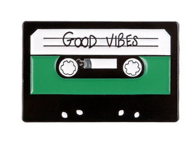 Брошь меломана ретро Кассета Киев - изображение 1