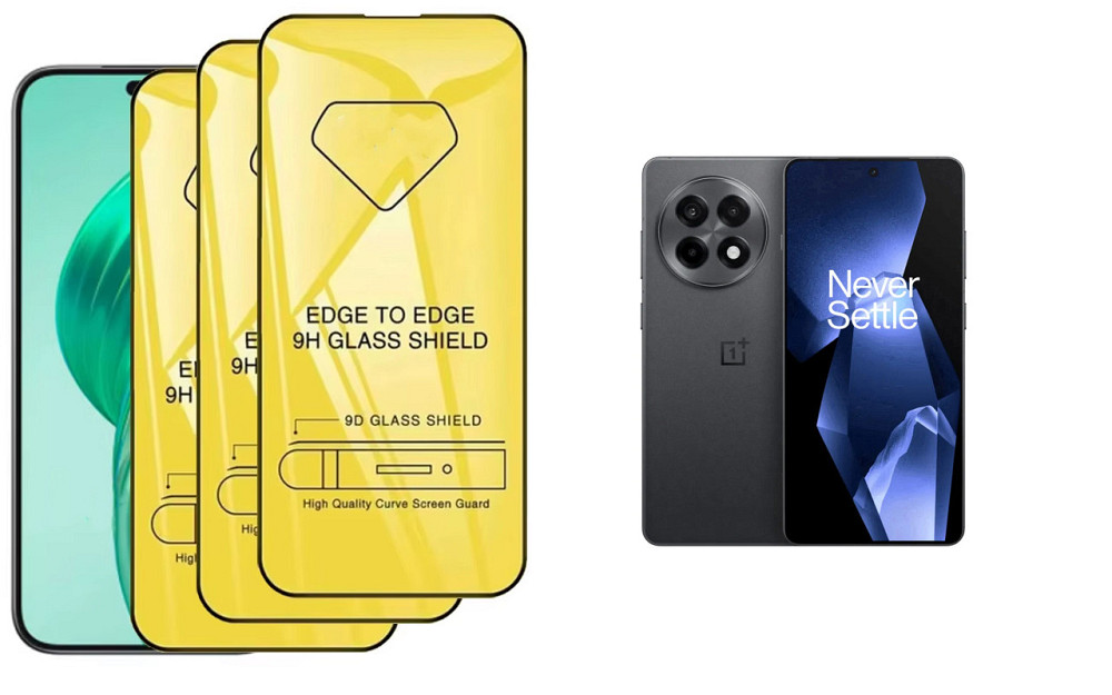 Захисне скло DefenzoGlass для OnePlus Ace 5, OnePlus Ace 5 Pro – подвійна міцність Київ - фото 1