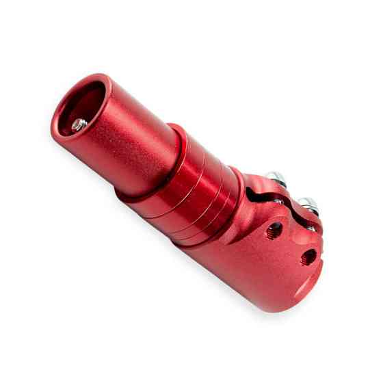 Удлинитель вилки (граната) вело 1-1, 8 (d=28.6) L115 алюминий (красный) штока Мукачево