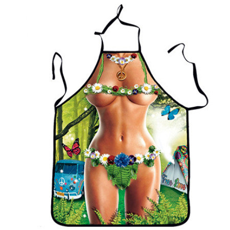 Фартух з приколом для жінок Єва 73 на 57 см різнобарвний Київ - фото 1