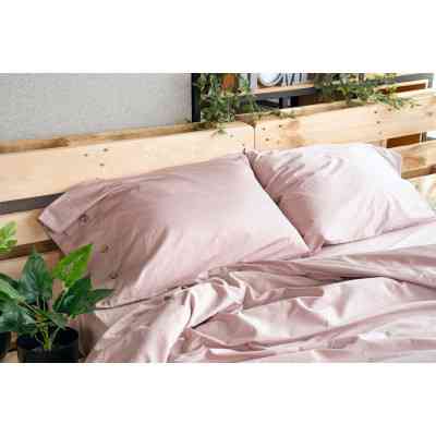 Пододеяльник Ardesto Mix&Match сатин 200х220 см пудра (ART2022DVP) Винница