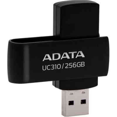 USB флеш накопитель ADATA 256GB UC310 Black USB 3.0 (UC310-256G-RBK) Винница