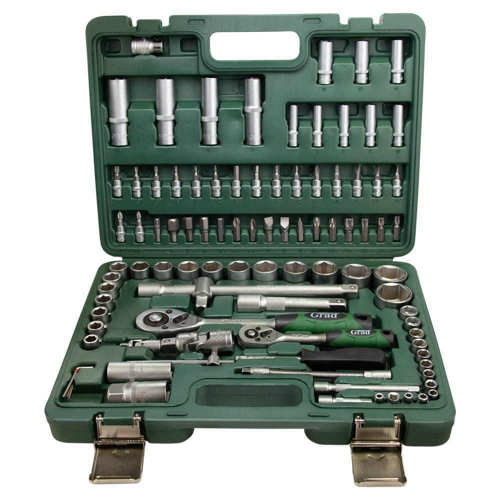 Набор торцевых насадок и бит 1/4