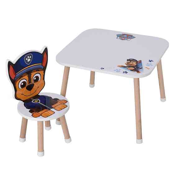 Дерев'яний дитячий столик M 502-3 зі стільчиком Вінниця
