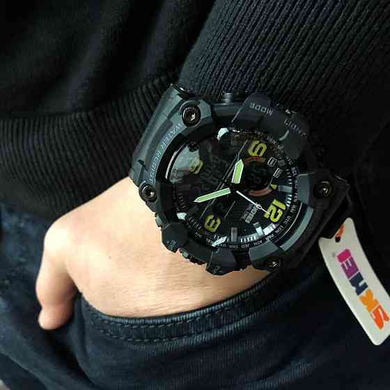 Фірмові спортивні годинники SKMEI 1520BK, Стильні спортивні годинники для активного відпочинку EO-20 Івано-Франківськ