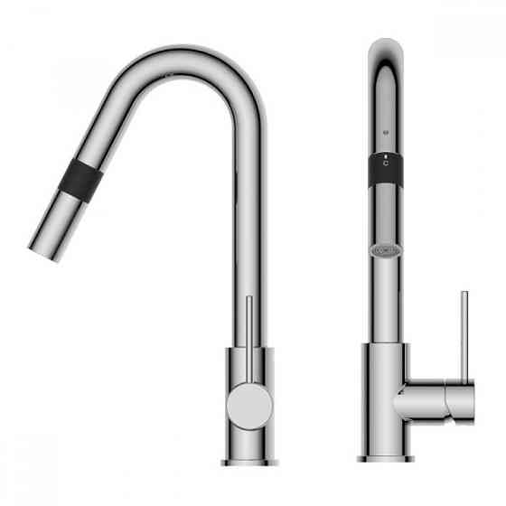 Змішувач для кухні з дозатором IMPRESE SMART bio хром ZMK051901151 Київ