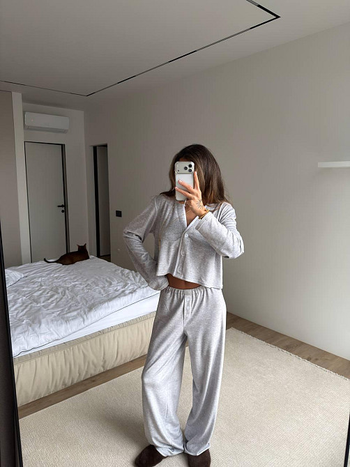 Женский повседневный домашний комплект тройка качественный велюр Одесса - изображение 1