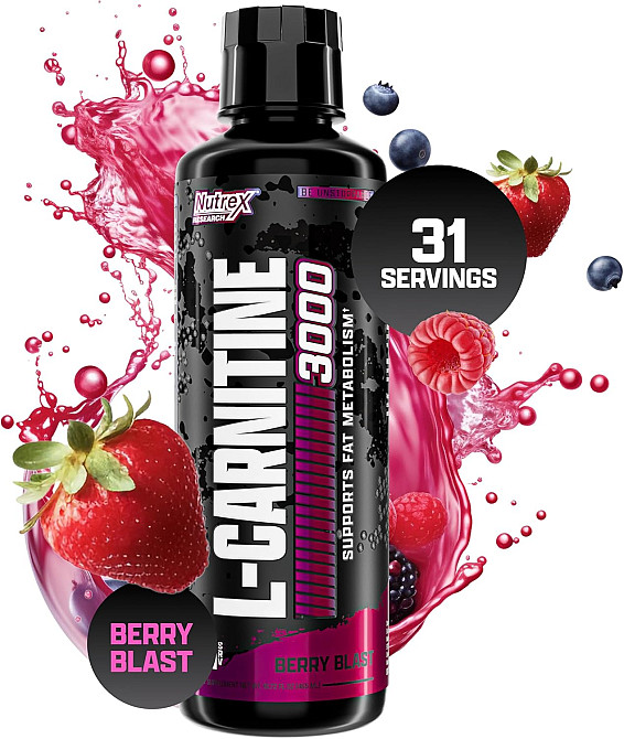 Liquid Carnitine 3000 473 ml (Berry Blast) Луцк - изображение 7