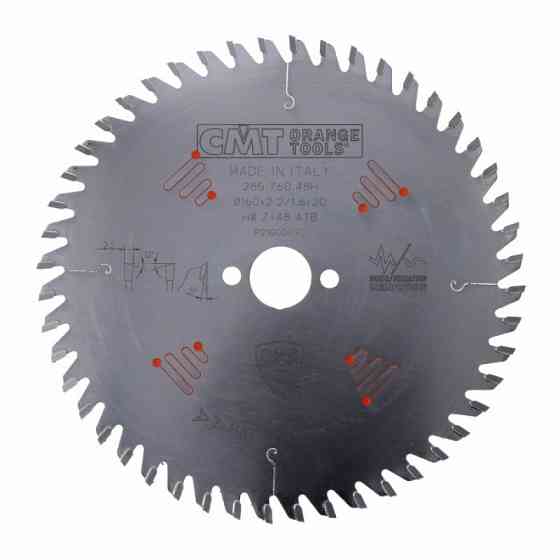 Пиляльний диск по дереву хромований CMT 160х20х48z K2.2/1.6 (285.760.48H) Одеса