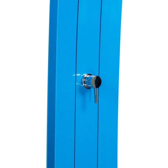 Душ солнечный Aquaviva Dada алюминиевый с мойкой для ног. голубой D320/5012. 30 л Киев