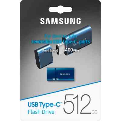 USB флеш накопитель Samsung 512GB USB Type-C Blue USB 3.1 (MUF-512DA/APC) Винница