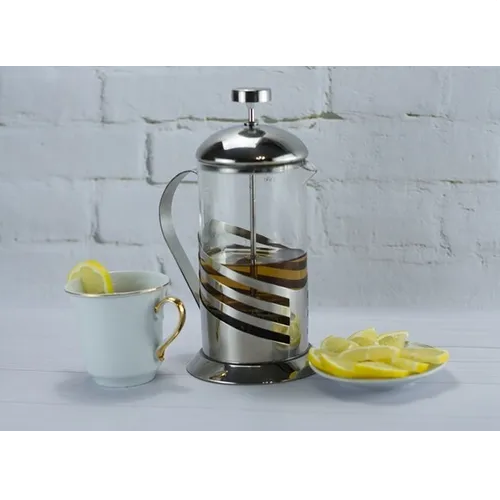 Френч-прес 1000мл скло/нержавіюча сталь 0772XL KAMILLE Житомир - фото 8