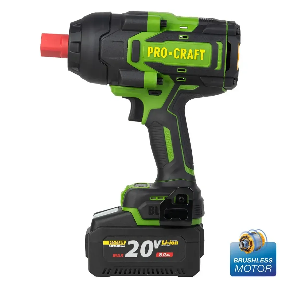 Аккумуляторный гайковерт Procraft PWA90 Кейс (с 1 АКБ и ЗУ) Коломыя - изображение 1