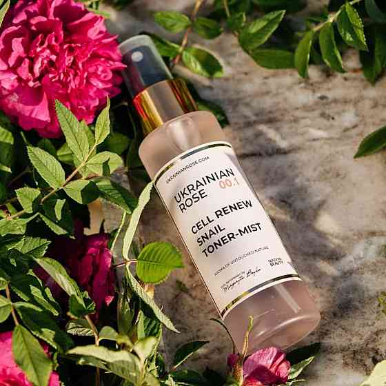 Тонер-міст для обличчя з 4-D гіалуроновою кислотою Ukrainian Rose 100 мл Київ