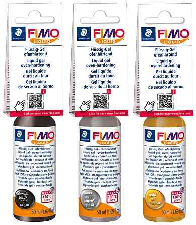 Рідка пластика - гель Золото 50 мл Fimo Київ