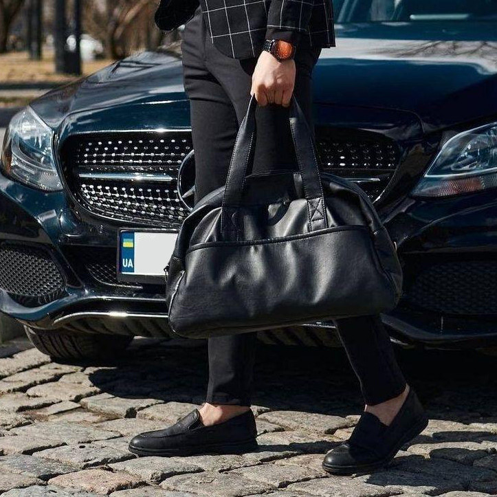 Дорожня сумка довговічна, Сумка для речей якісна, Дорожня сумка не промокна без принта IZ-46 Львів - фото 3