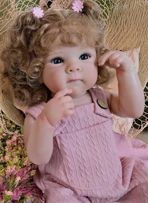 Кукла Реборн Девочка 46 см Реалистичная игрушка для детей Reborn doll. Харьков - изображение 3
